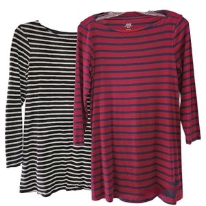 Maternity Top Bundle Size S Striped Pullover Jersey Old Navy